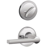 Schlage Residential JH59 - Single Cylinder Keyed Entry Interior Only Pack with Solstice Lever