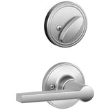 Schlage Residential JH59 - Single Cylinder Keyed Entry Interior Only Pack with Solstice Lever