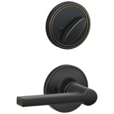 Schlage Residential JH59 - Single Cylinder Keyed Entry Interior Only Pack with Solstice Lever