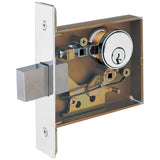 Schlage L-Series Commercial Grade 1 Double Cylinder Keyed Entry Small Case Mortise Lock Deadbolt