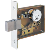 Schlage L-Series Commercial Grade 1 Single Cylinder One Sided Small Case Mortise Lock Deadbolt