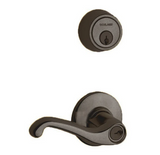 Schlage S251-FLA-LH Flair Left Hand Commercial Interconnected Entrance Deadbolt and Lever