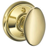 Schlage Siena Non-Turning One-Sided Dummy Door Knob With Decorative Georgian