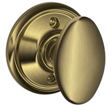 Schlage Siena Non-Turning One-Sided Dummy Door Knob With Decorative Georgian