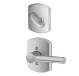 Schlage Broadway Single Cylinder Interior Pack with Decorative Greenwich Trim - Exterior Handleset Sold Separately