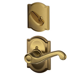 Schlage Flair Left Handed Single Cylinder Interior Pack with Decorative Camelot Trim - Exterior Handleset Sold Separately