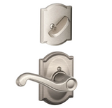 Schlage Flair Right Handed One-Sided Dummy Interior Pack with Camelot Trim - Exterior Handleset Sold Separately