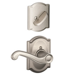 Schlage Flair Right Handed Single Cylinder Interior Pack with Decorative Camelot Trim - Exterior Handleset Sold Separately