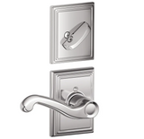 Schlage Flair Right Handed Single Cylinder Interior Pack with Decorative Addison Trim - Exterior Handleset Sold Separately