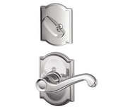 Schlage Flair Left Handed Single Cylinder Interior Pack with Decorative Camelot Trim - Exterior Handleset Sold Separately