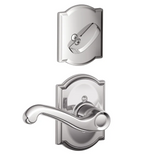 Schlage Flair Right Handed Single Cylinder Interior Pack with Decorative Camelot Trim - Exterior Handleset Sold Separately
