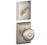Schlage Georgian One-Sided Dummy Interior Pack with Addison Trim - Exterior Handleset Sold Separately