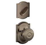 Schlage Georgian One-Sided Dummy Interior Pack with Camelot Trim - Exterior Handleset Sold Separately
