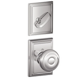 Schlage Georgian One-Sided Dummy Interior Pack with Addison Trim - Exterior Handleset Sold Separately