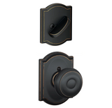 Schlage Georgian One-Sided Dummy Interior Pack with Camelot Trim - Exterior Handleset Sold Separately
