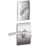 Schlage Merano Right Handed Single Cylinder Interior Pack with Decorative Century Trim - Exterior Handleset Sold Separately