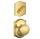 Schlage Plymouth Single Cylinder Interior Pack with Decorative Camelot Trim - Exterior Handleset Sold Separately