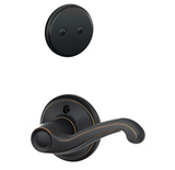 Schlage Flair Left Handed One-Sided Dummy Interior Pack - Exterior Handleset Sold Separately