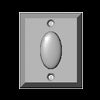 Rocky Mountain Rectangular Dead Bolt 2 1/2" x 3"