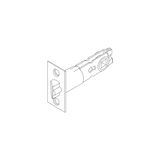 Falcon 2-3/8" Square Passage Spring Latch from the B Collection