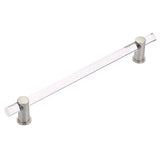 Schaub Lumiere - 12" Centers Non-Adjustable Clear Acrylic Appliance Pull