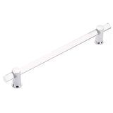 Schaub Lumiere - 12" Centers Non-Adjustable Clear Acrylic Appliance Pull