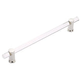 Schaub Lumiere - 12" Centers Non-Adjustable Clear Acrylic Appliance Pull