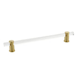 Schaub Lumiere - 8" Centers Adjustable Clear Acrylic Pull