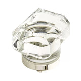 Schaub City Lights - 1 3/4" Rectangular Glass Knob