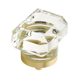 Schaub City Lights - 1 3/4" Rectangular Glass Knob