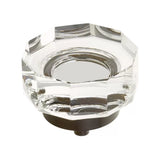 Schaub City Lights - 1 3/4" Diameter Large Multi-Sided Glass Knob