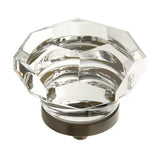 Schaub City Lights - 1 3/4" Diameter Faceted Dome Glass Knob
