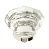 Schaub City Lights - 1 3/4" Diameter Faceted Dome Glass Knob