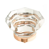 Schaub City Lights - 1 3/4" Diameter Faceted Dome Glass Knob