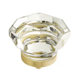 Schaub City Lights - 1 3/4" Diameter Faceted Dome Glass Knob