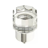 Schaub City Lights - 1 1/8" Diameter Round Multi-Sided Glass Knob