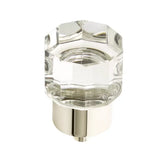 Schaub City Lights - 1 1/8" Diameter Round Multi-Sided Glass Knob