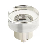 Schaub City Lights - 1 3/8" Diameter Round Disc Glass Knob