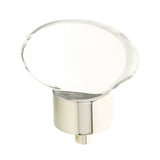 Schaub City Lights - 1 3/4" Oval Glass Knob