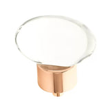 Schaub City Lights - 1 3/4" Oval Glass Knob