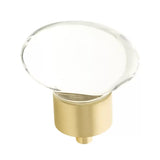 Schaub City Lights - 1 3/4" Oval Glass Knob