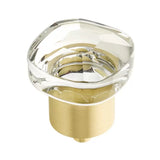 Schaub City Lights - 1 1/4" Soft Square Glass Knob