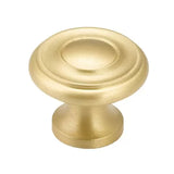 Schaub Traditional - Stepped Round Knob - 1-1/4"dia