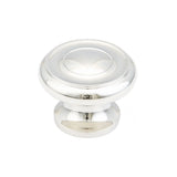 Schaub Traditional / Colonial - Stepped Round Knob - 1-1/2" dia