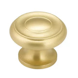 Schaub Traditional / Colonial - Stepped Round Knob - 1-1/2" dia