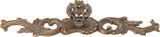 Schaub French Court - 7 3/8" Solid Brass Escutcheon with Faux Key