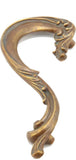 Schaub French Court - Solid Brass Pull (Left)