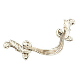 Schaub French Court - 3 1/2" Centers Stationary Filigree Drop Handle