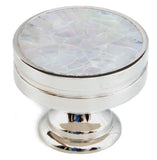 Schaub 1 3/8" Diameter Penshell - Estate Dover Round Knob