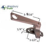 Truth 25 Series Cam Lock 1-1/2 Handle Offset Base RH ,Bronze